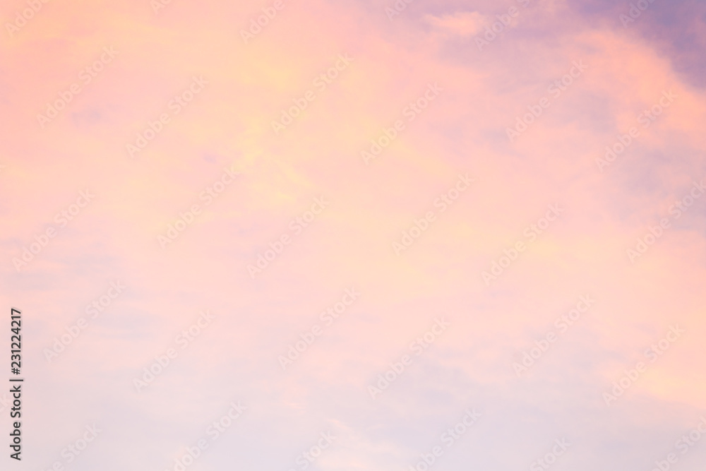 Fototapeta premium clouds pink blue sky sunrice background