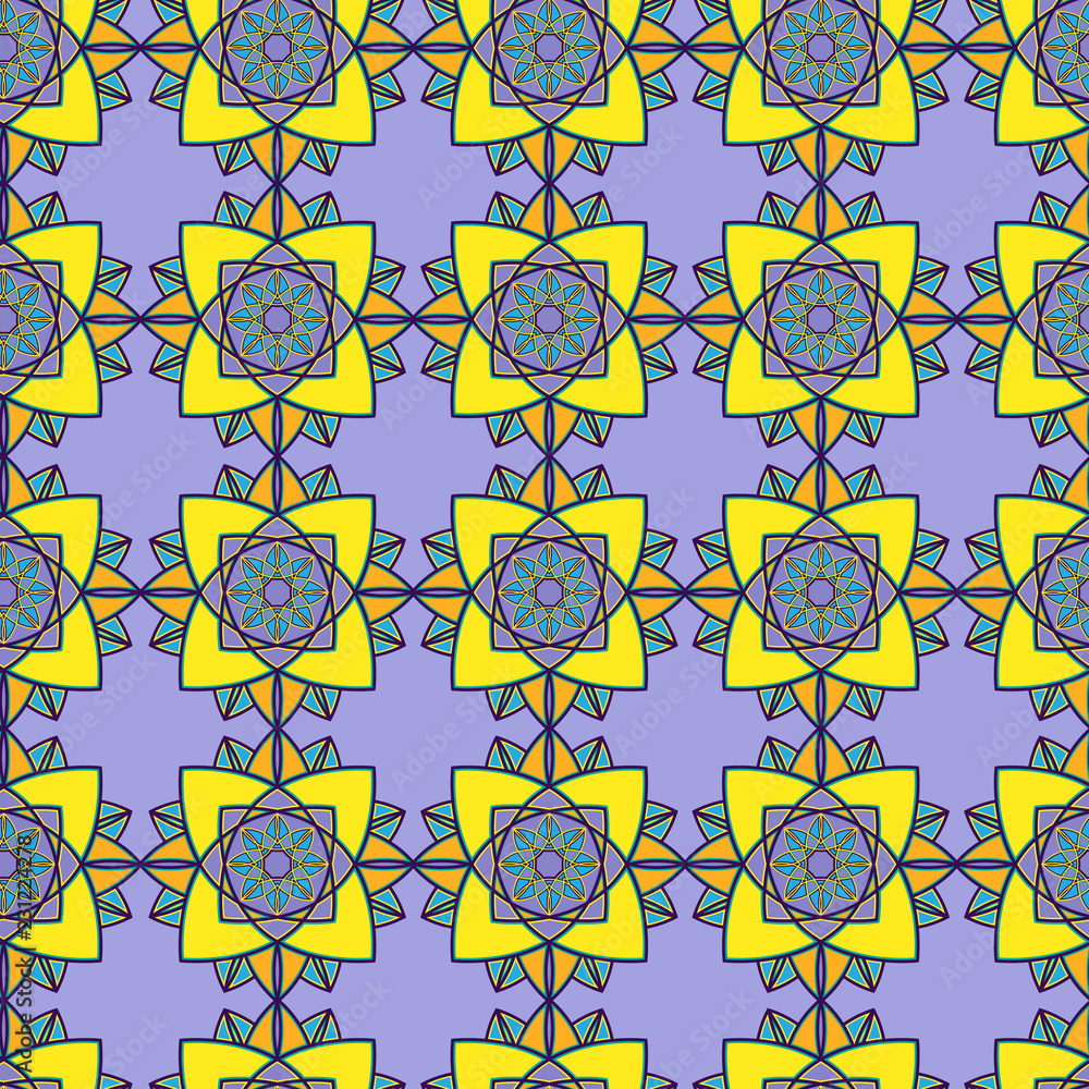Seamless decorative abstract pattern Seamless decorative abstract pattern