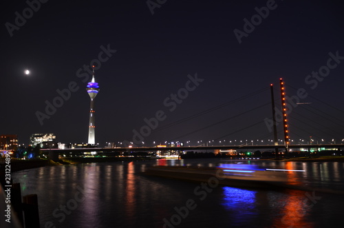 tower bridge at night