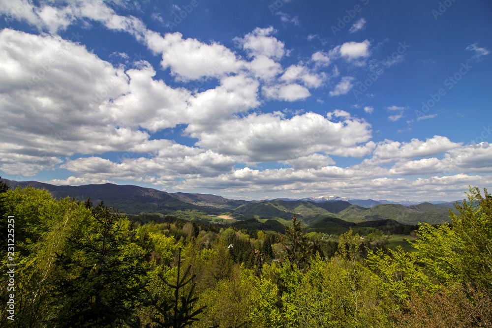View above Banska Bystrica View above Banska Bystrica