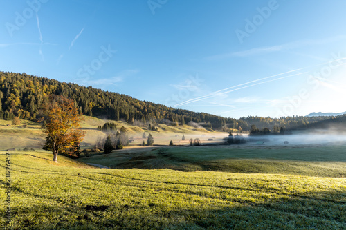 Bayerische Landschaft Werdenfelser Land