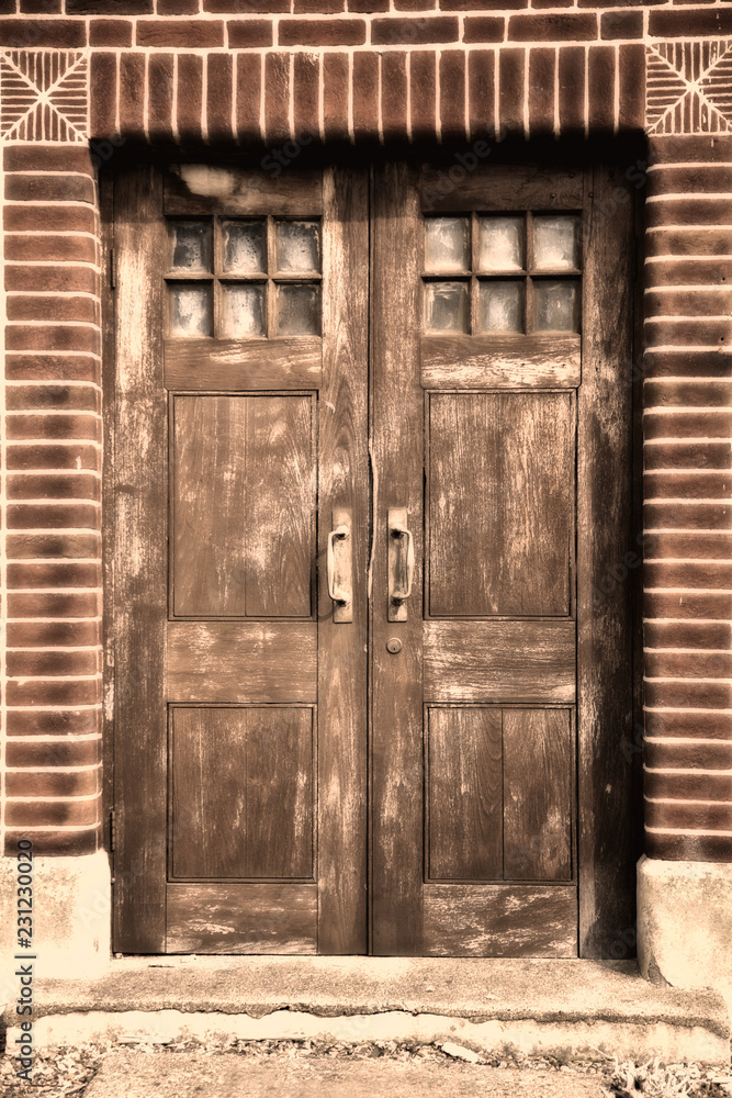 Old Wooden Door