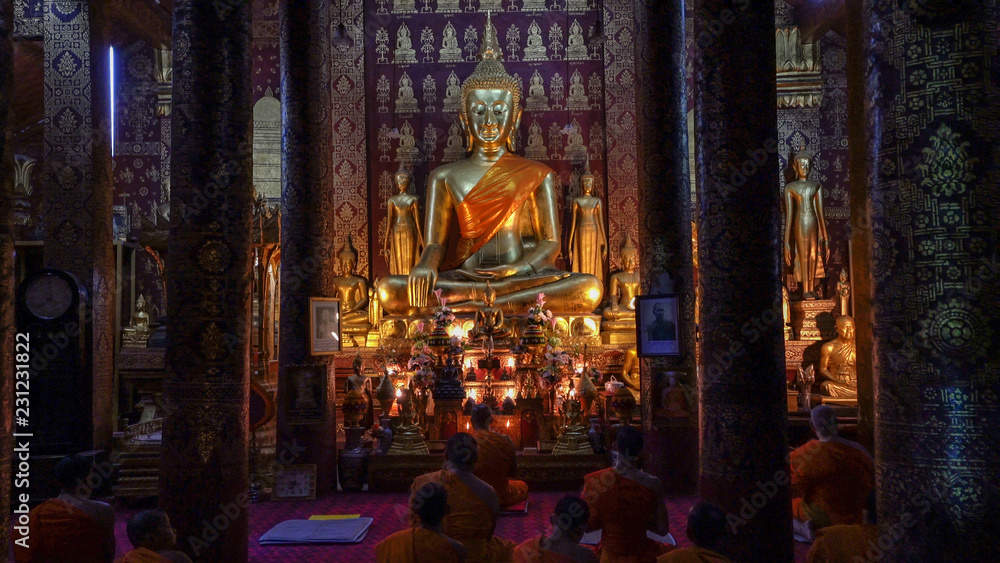 Laos - Luang Prabang - Vat Sensoukharam Laos - Luang Prabang - Vat Sensoukharam