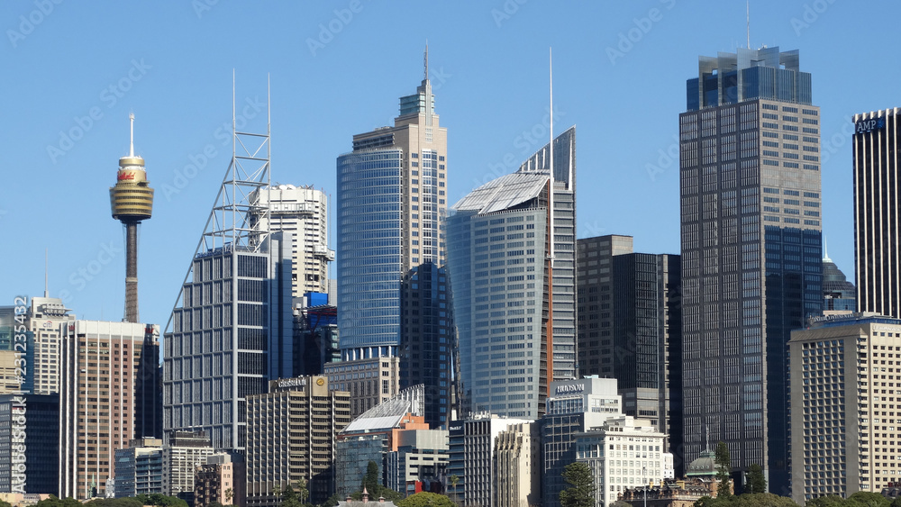 Fototapeta premium Syddney. new skyscrapers