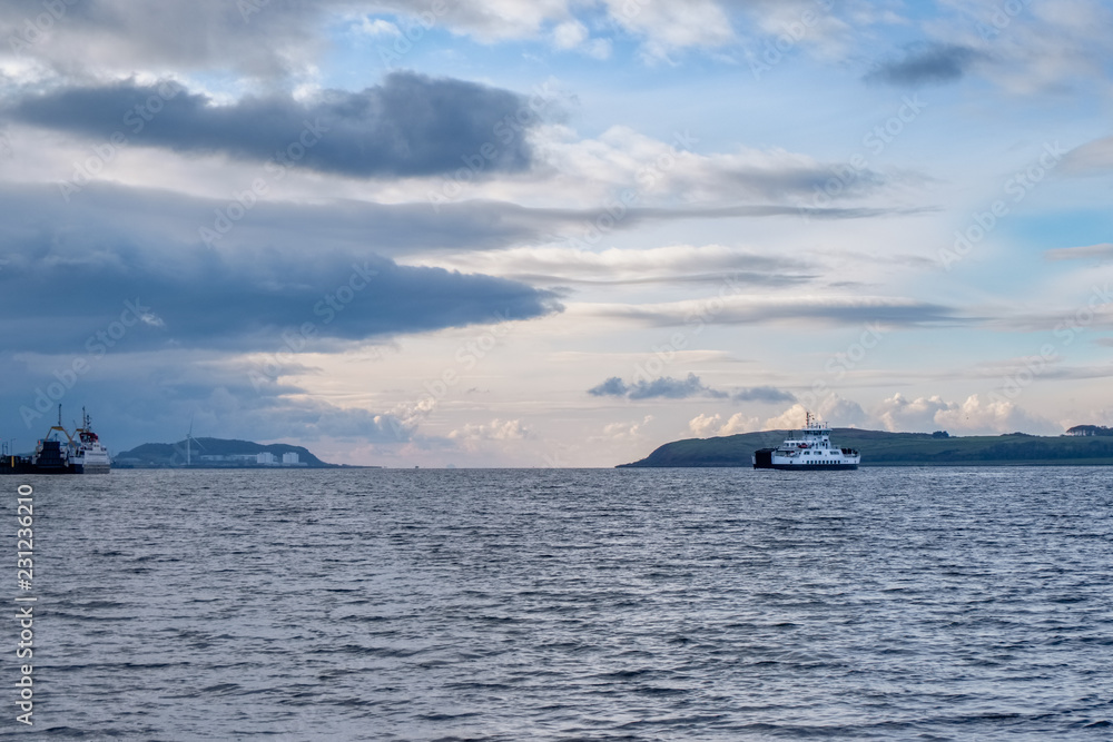 River Clyde Ferry heading to largs