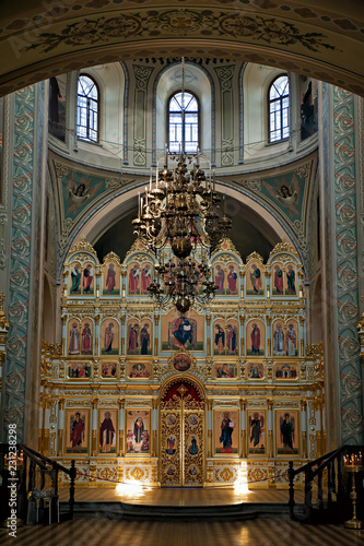 interior of russian church