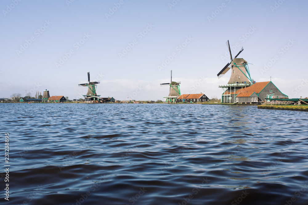 Windmills, dutch stuff in Zaanse Schans
