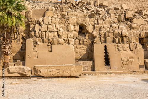 The temple in Karnak photo