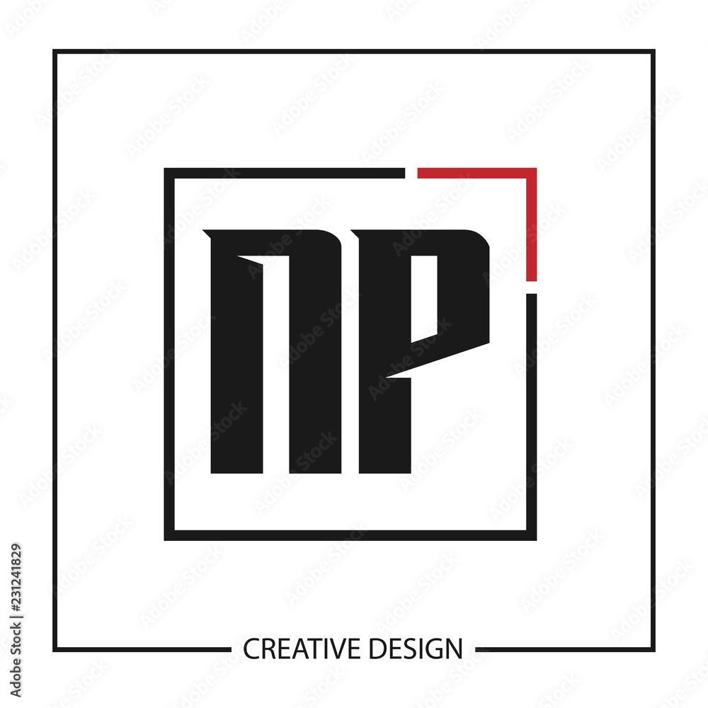 Initial Letter NP Logo Template Design Vector Illustration Initial Letter NP Logo Template Design Vector Illustration