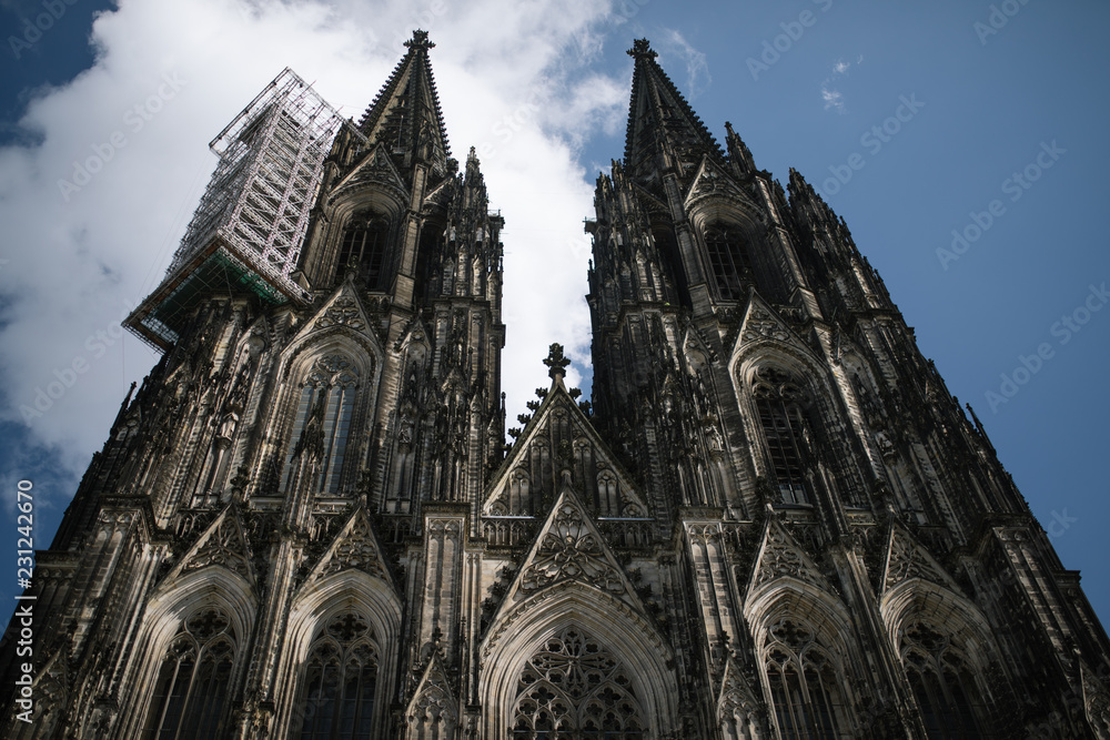 Gargoyles and Koln (COlogne) cathedral