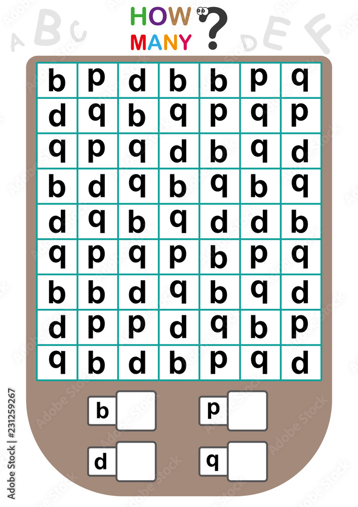 worksheet for kids, Count the number of letters, Learn the ...