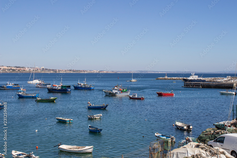 Port of the Portuguese city of Cascais, Portugal
