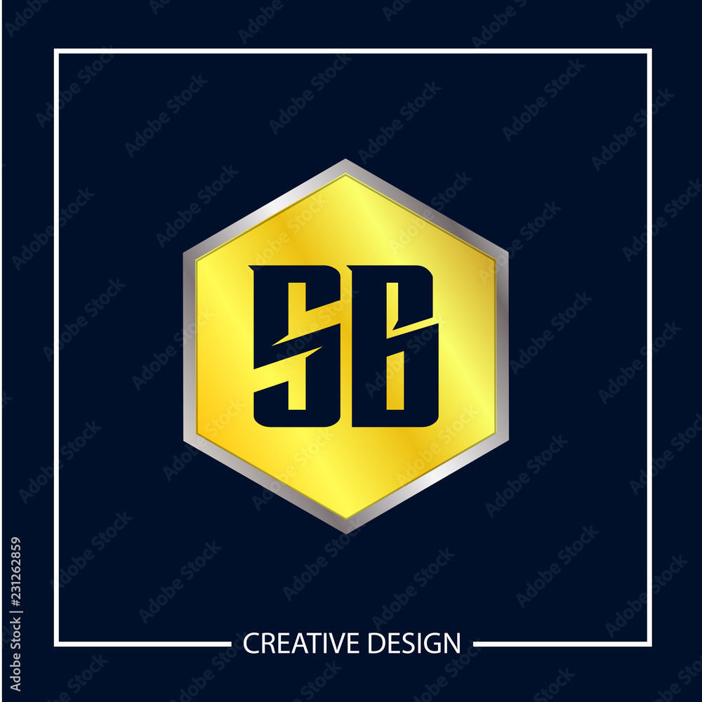 Initial Letter SB Logo Template Design Vector Illustration Initial Letter SB Logo Template Design Vector Illustration