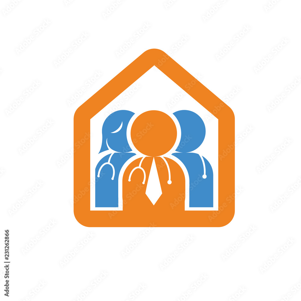 Medical and Love Health care Logo Vector Medical and Love Health care Logo Vector