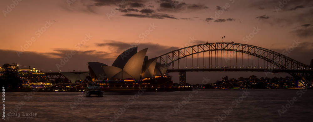 Obraz premium Sydney Icons