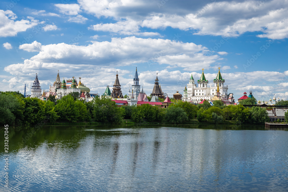 Obraz premium Izmaylovsky Kremlin in Moscow.