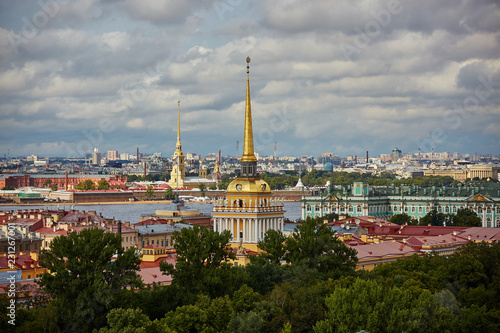 St. Petersburg from a bird s eye view