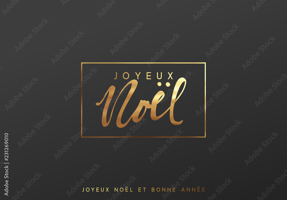 French text Joyeux Noel