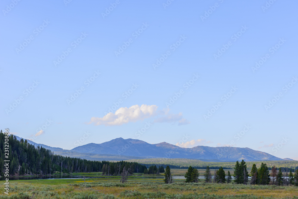 Obraz premium Sunset at Grand Teton