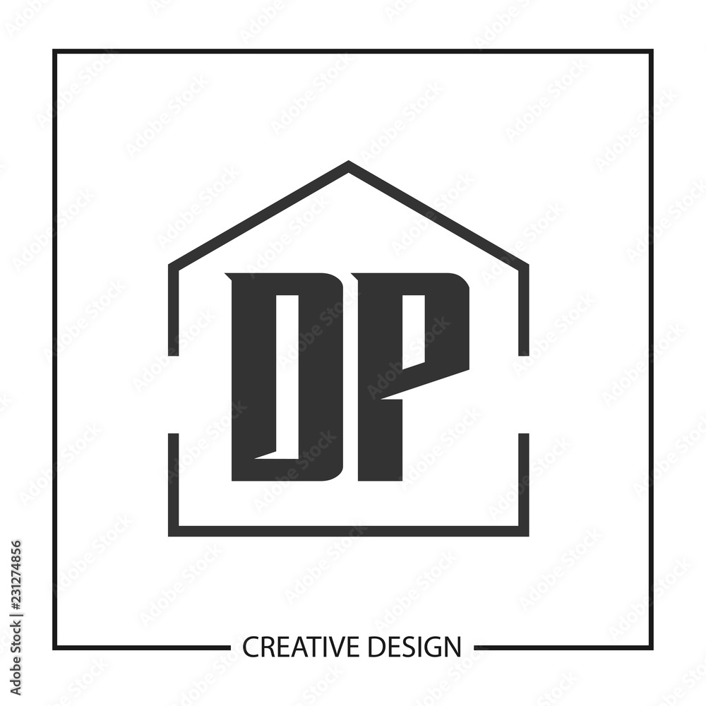 Initial Letter DP Logo Template Design Vector Illustration Initial Letter DP Logo Template Design Vector Illustration