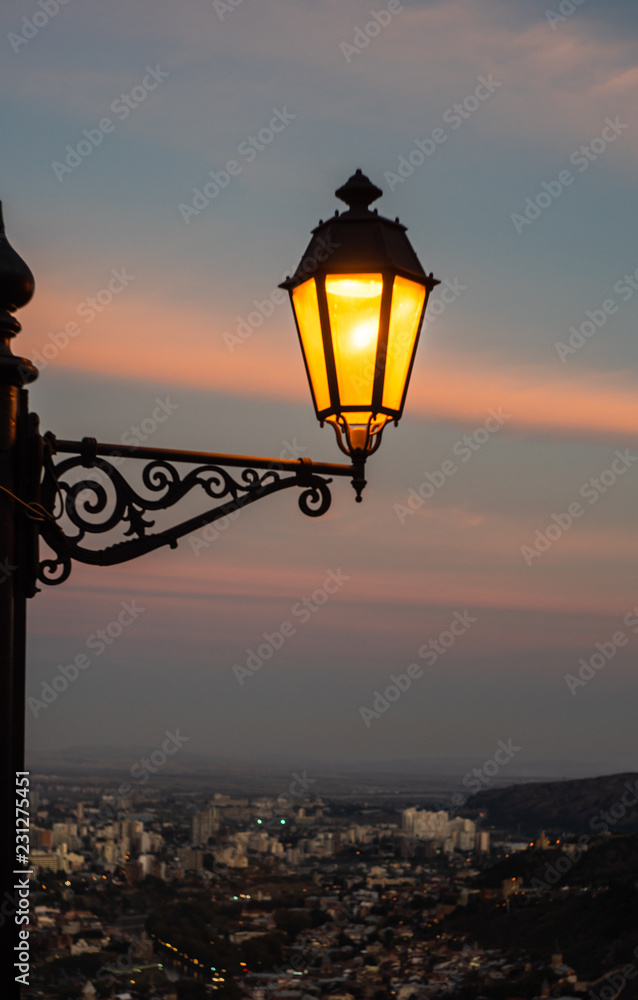 Georgian capital city Tbilisi