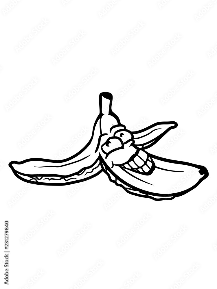 streich gesicht lustig boden müll ausrutschen rutschig witzig obst banane lecker gesund essen bananenschale krumm clipart cartoon comic design streich gesicht lustig boden müll ausrutschen rutschig witzig obst banane lecker gesund essen bananenschale krumm clipart cartoon comic design