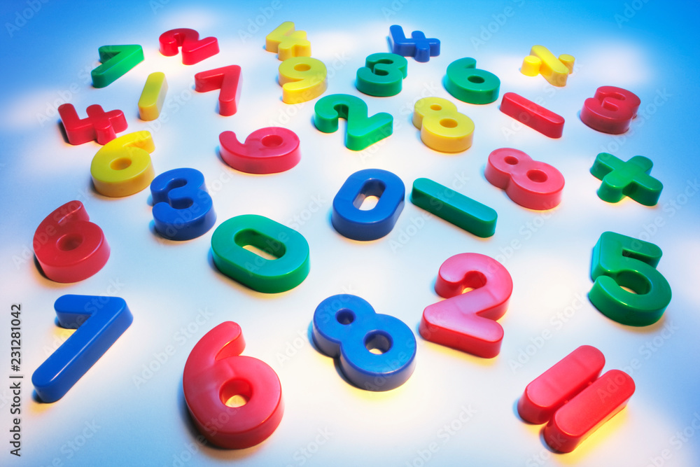 Fototapeta premium Numbers
