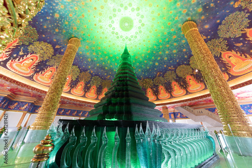 Slika na platnu Vault Painting at Wat Paknam, Bangkok, Thailand