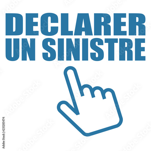 Logo déclarer un sinistre.