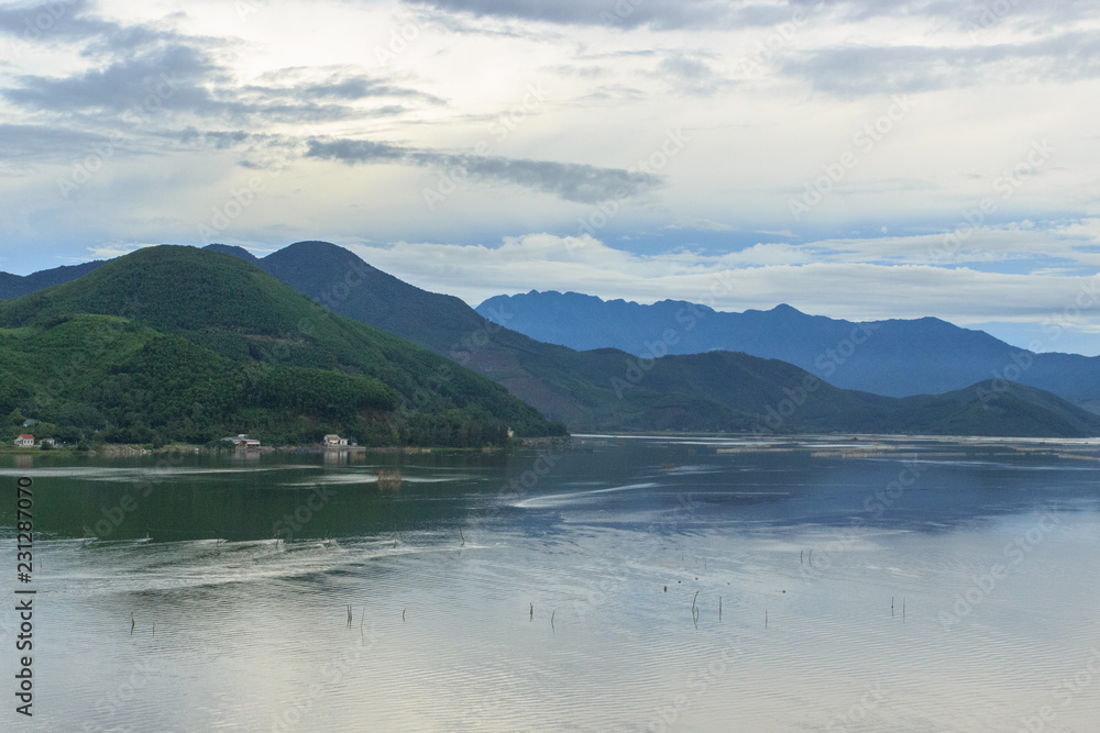 beautiful bay on the countryside of vietnam beautiful bay on the countryside of vietnam