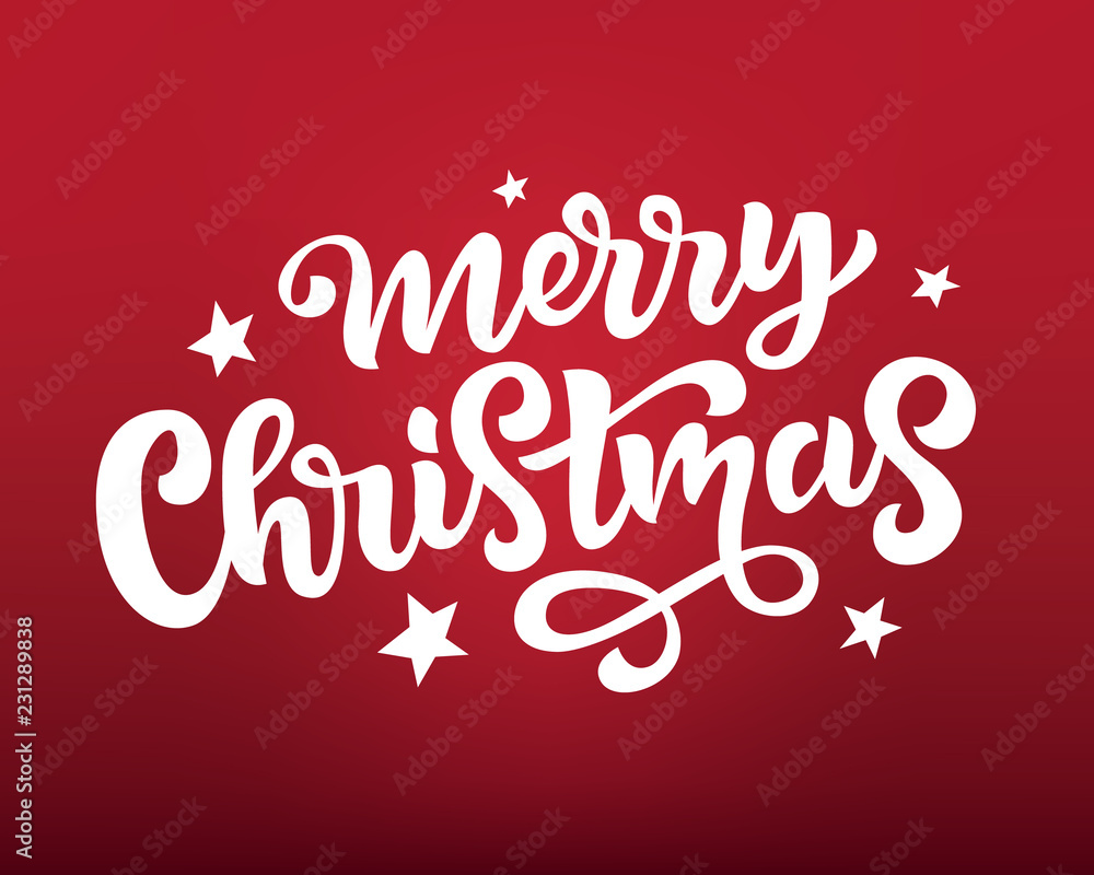Merry Christmas web banner, poster, greeting card template