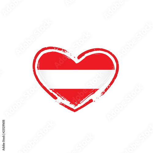 Free Download Austria flag, vector illustration on a white background - GFXLoad