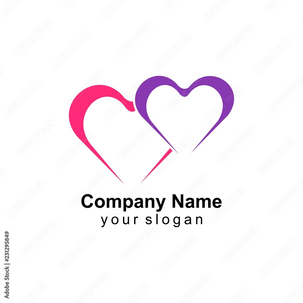 love logo template love logo template