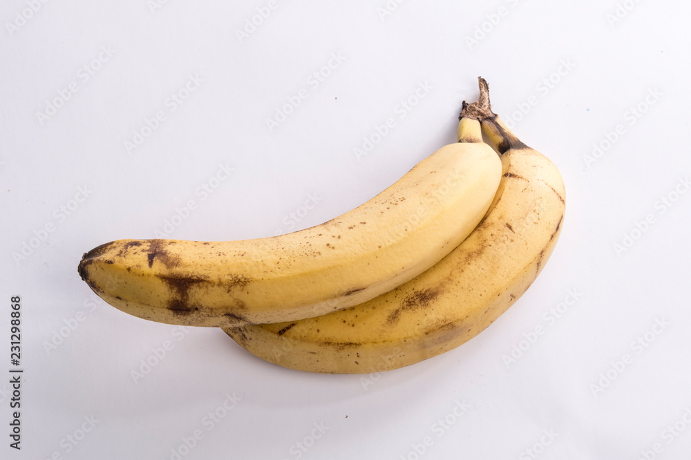 Two ripe bananas Two ripe bananas