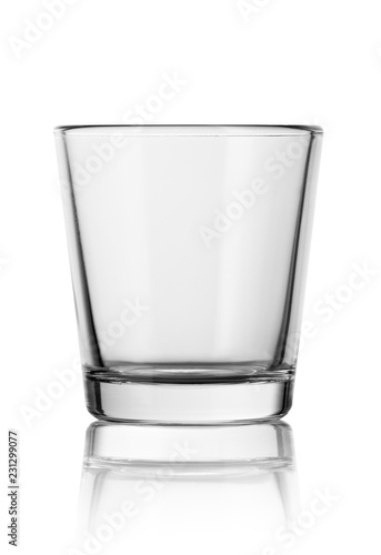 empty small shot glass