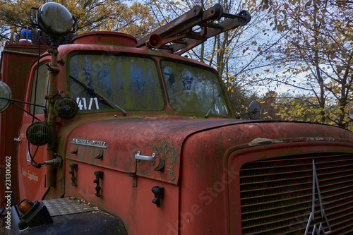 Oldtimer Feuerwehrauto