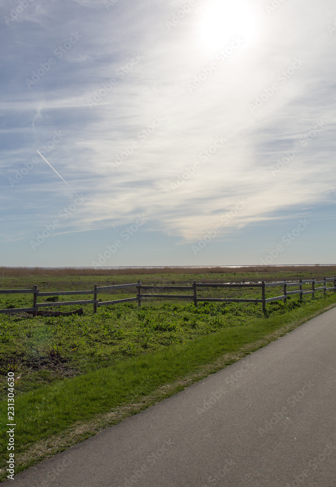 road in the countryside