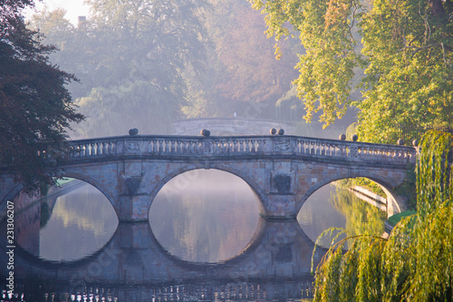 Canvas Print Clare College Bridge, Cambridge