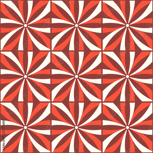 Patchwork seamless pattern background