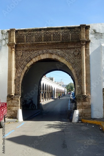 Street scene Casablanca photo