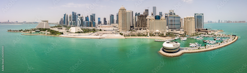 Φωτογραφία The skyline of Doha, Qatar