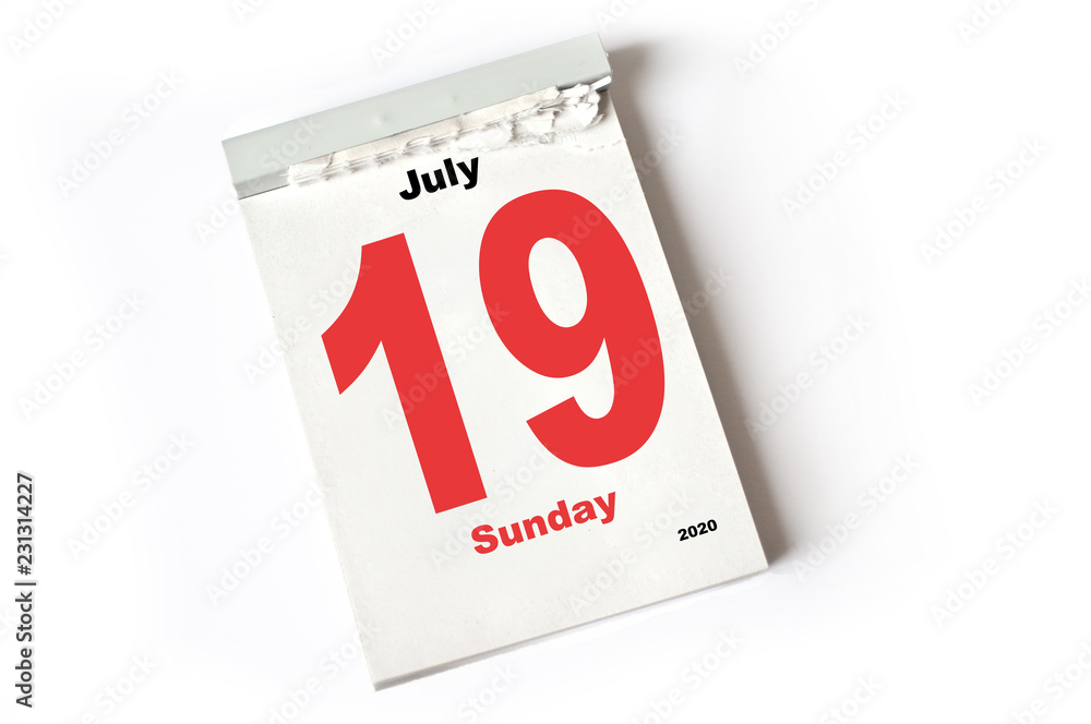 19. July 2020 19. July 2020