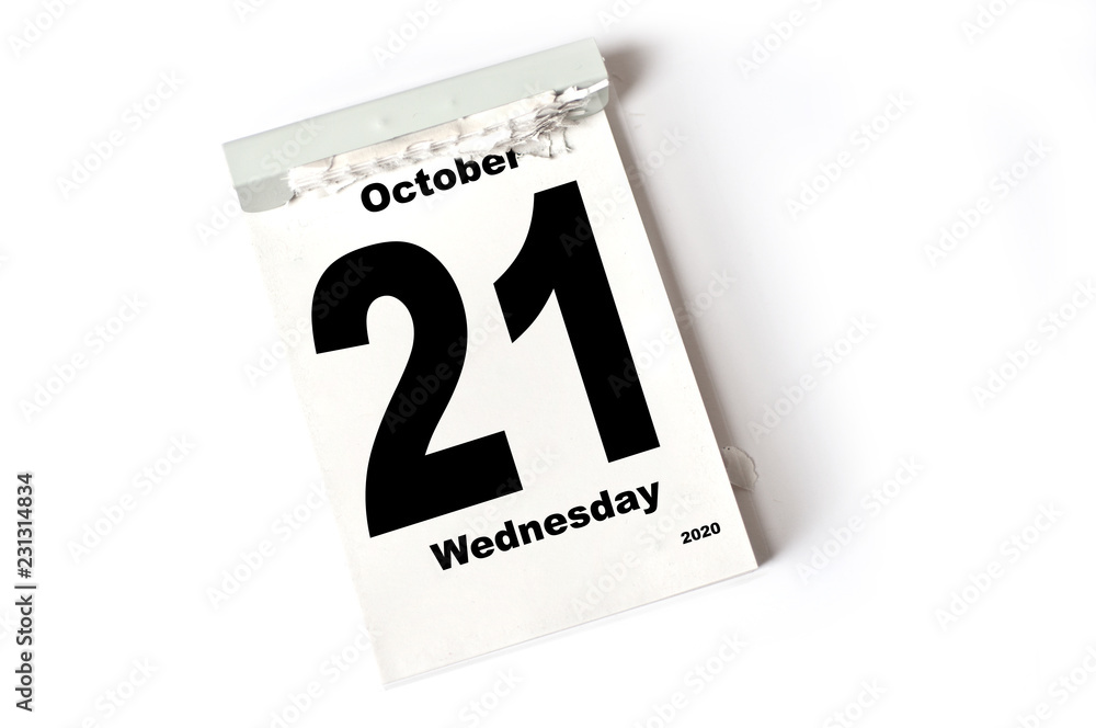 21. October 2020