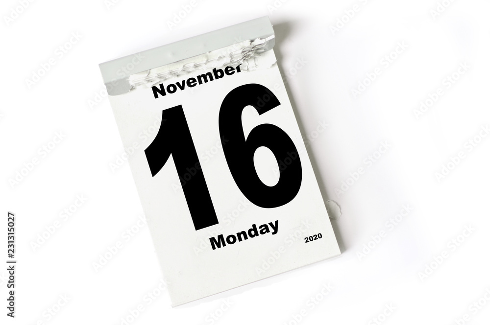 16. November 2020 16. November 2020