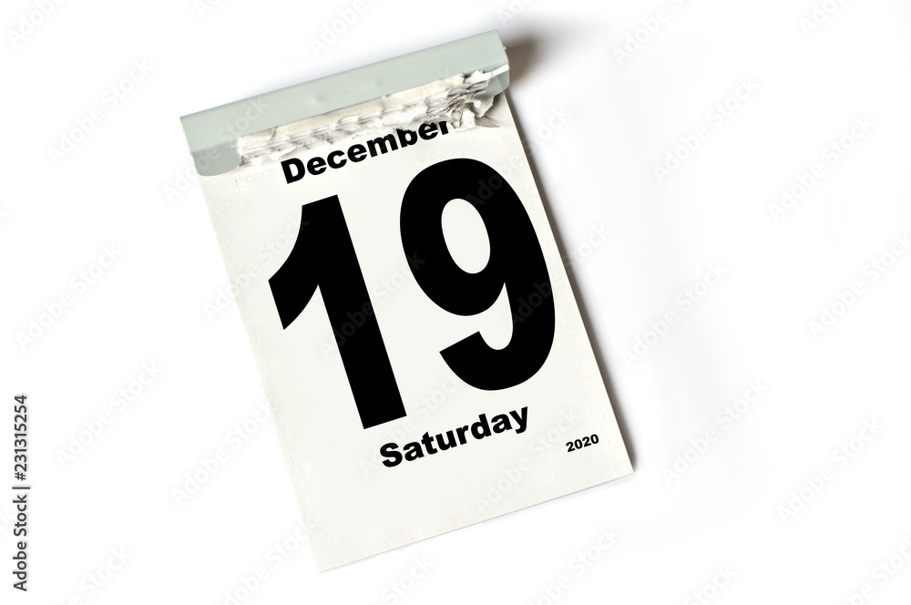 19. December 2020 19. December 2020