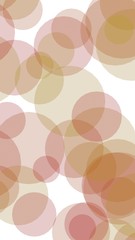Rideaux Rose clair patrons Multicolored translucent circles on a white background. Vertical image orientation. 3D illustration  © Plastic man