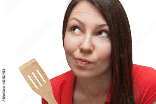 women thinking about cooking