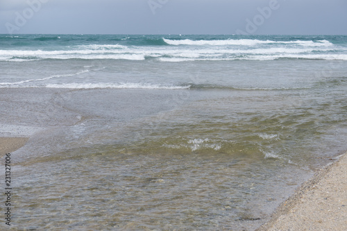 Looking out to sea