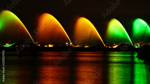 びわこ花噴水（Lake Biwa Flower Fountain）