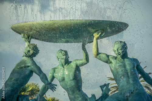 Fotografie Triton Fountain